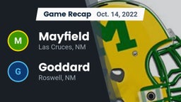 Recap: Mayfield  vs. Goddard  2022