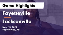 Fayetteville  vs Jacksonville  Game Highlights - Nov. 13, 2021