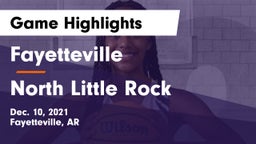 Fayetteville  vs North Little Rock  Game Highlights - Dec. 10, 2021