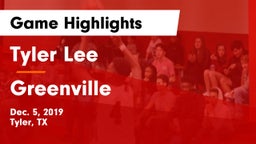Tyler Lee  vs Greenville  Game Highlights - Dec. 5, 2019