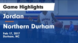 Jordan  vs Northern Durham  Game Highlights - Feb 17, 2017