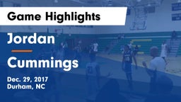 Jordan  vs Cummings  Game Highlights - Dec. 29, 2017