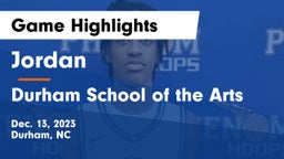 Jordan  vs Durham School of the Arts Game Highlights - Dec. 13, 2023