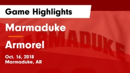 Marmaduke  vs Armorel Game Highlights - Oct. 16, 2018