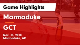 Marmaduke  vs GCT Game Highlights - Nov. 13, 2018