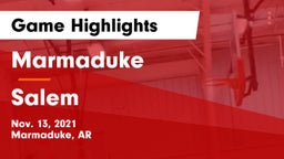 Marmaduke  vs Salem  Game Highlights - Nov. 13, 2021
