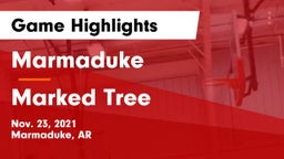 Marmaduke  vs Marked Tree Game Highlights - Nov. 23, 2021