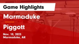 Marmaduke  vs Piggott Game Highlights - Nov. 10, 2023