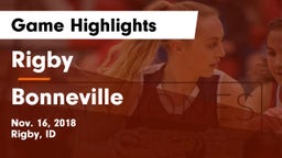 Rigby  vs Bonneville  Game Highlights - Nov. 16, 2018