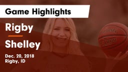 Rigby  vs Shelley  Game Highlights - Dec. 20, 2018