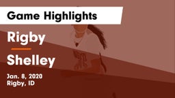 Rigby  vs Shelley  Game Highlights - Jan. 8, 2020