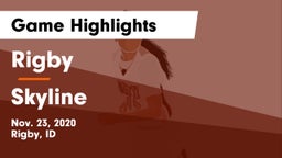 Rigby  vs Skyline  Game Highlights - Nov. 23, 2020