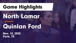 North Lamar  vs Quinlan Ford Game Highlights - Nov. 13, 2020