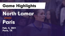 North Lamar  vs Paris  Game Highlights - Feb. 5, 2021