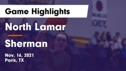North Lamar  vs Sherman  Game Highlights - Nov. 16, 2021