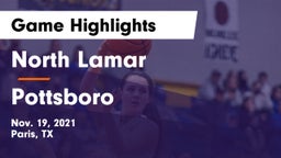 North Lamar  vs Pottsboro  Game Highlights - Nov. 19, 2021