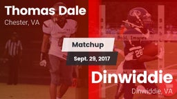 Matchup: Thomas Dale  vs. Dinwiddie  2017