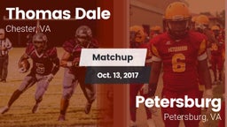 Matchup: Thomas Dale  vs. Petersburg  2017