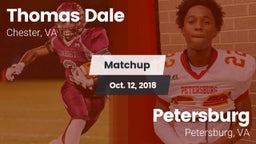 Matchup: Thomas Dale  vs. Petersburg  2018