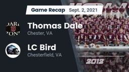 Recap: Thomas Dale  vs. LC Bird  2021