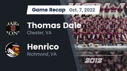 Recap: Thomas Dale  vs. Henrico  2022