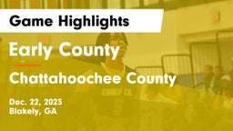 Early County  vs Chattahoochee County  Game Highlights - Dec. 22, 2023