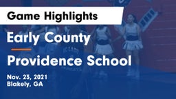 Early County  vs Providence School Game Highlights - Nov. 23, 2021