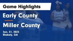 Early County  vs Miller County  Game Highlights - Jan. 31, 2023