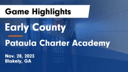 Early County  vs Pataula Charter Academy Game Highlights - Nov. 28, 2023