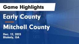 Early County  vs Mitchell County  Game Highlights - Dec. 12, 2023