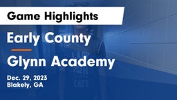 Early County  vs Glynn Academy  Game Highlights - Dec. 29, 2023