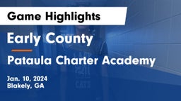 Early County  vs Pataula Charter Academy Game Highlights - Jan. 10, 2024