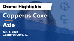 Copperas Cove  vs Azle  Game Highlights - Jan. 8, 2022