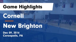 Cornell  vs New Brighton  Game Highlights - Dec 09, 2016