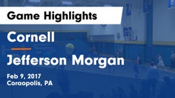 Cornell  vs Jefferson Morgan Game Highlights - Feb 9, 2017