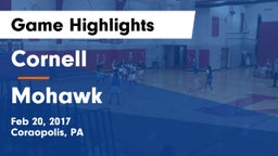 Cornell  vs Mohawk Game Highlights - Feb 20, 2017