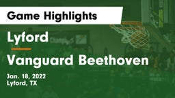 Lyford  vs Vanguard Beethoven Game Highlights - Jan. 18, 2022