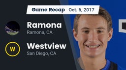 Recap: Ramona  vs. Westview  2017