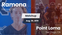 Matchup: Ramona  vs. Point Loma  2019