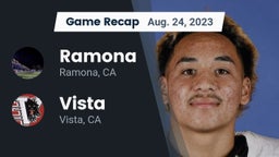 Recap: Ramona  vs. Vista  2023
