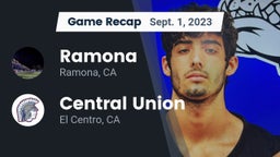 Recap: Ramona  vs. Central Union  2023