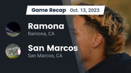 Recap: Ramona  vs. San Marcos  2023