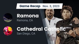 Recap: Ramona  vs. Cathedral Catholic  2023