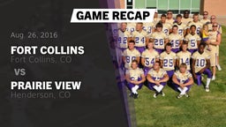 Recap: Fort Collins  vs. Prairie View  2016
