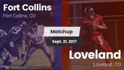 Matchup: Fort Collins High vs. Loveland  2017