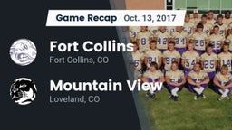 Recap: Fort Collins  vs. Mountain View  2017