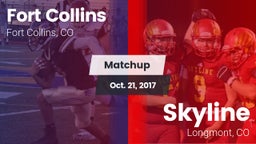 Matchup: Fort Collins High vs. Skyline  2017