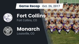 Recap: Fort Collins  vs. Monarch  2017