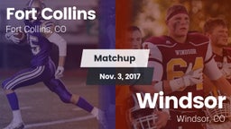 Matchup: Fort Collins High vs. Windsor  2017