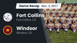 Recap: Fort Collins  vs. Windsor  2017